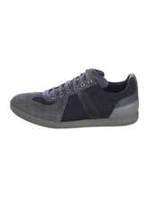 Dior B01 low trainers blue suede and fabric